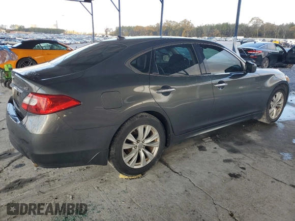 2011 Infiniti M with VIN JN1BY1AP7BM321616, listed as a Copart auction lot 84490004 with 168,029 mi miles and Salvage Title. Bid and sale history available at carsss.com. Image 3.