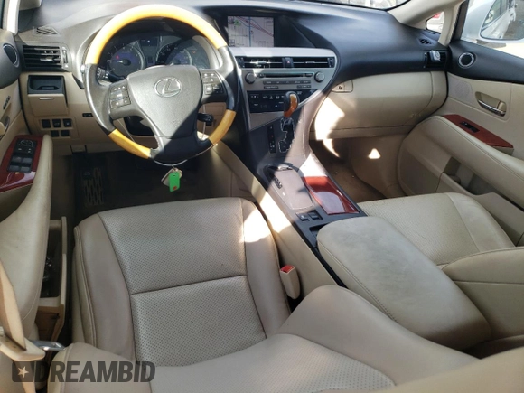 2012 Lexus RX 350 with VIN 2T2ZK1BA5CC083394, listed as a Copart auction lot 43166365 with 214,776 mi miles and Salvage Title. Bid and sale history available at carsss.com. Image 8.