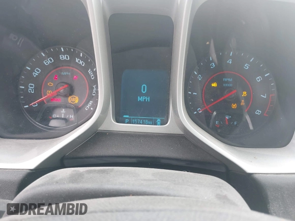 2013 Chevrolet Camaro LT with VIN 2G1FB3D33D9110233, listed as a IAAI auction lot 42219580 with 157,418 mi miles and . Bid and sale history available at DreamBid. Image 7.