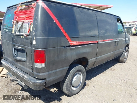 1995 Ford Econoline Cargo with VIN 1FTJE34HXSHC04459, listed as a IAAI auction lot 41927514 with 145,683 mi miles and . Bid and sale history available at DreamBid. Image 4.