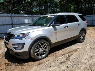 2017 Ford Explorer Sport z VIN 1FM5K8GT6HGD82208, wystawiony jako Copart lot #57868365 z przebiegiem 77 072 mil mil oraz Szkoda całkowita • Salvage title. Historia ofert i sprzedaży dostępna na DreamBid. Obrazek 1.