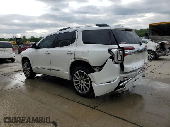 2023 GMC Acadia Denali with VIN 1GKKNXLS5PZ139776, listed as a Copart auction lot 55449835 with 18,418 mi miles and Salvage title. Bid and sale history available at DreamBid. Image 2.