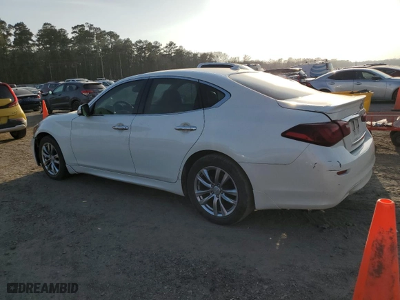 2018 Infiniti Q70 3.7 LUXE with VIN JN1BY1AP6JM181170, listed as a Copart auction lot 49251565 with 0 miles and Salvage Title. Bid and sale history available at carsss.com. Image 2.