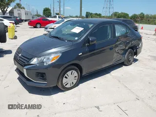 2024 Mitsubishi Mirage ES z VIN ML32FUFJ7RHF11224, wystawiony jako IAAI lot #42165793 z przebiegiem 6726 mil mil oraz . Historia ofert i sprzedaży dostępna na DreamBid. Obrazek 2.