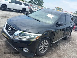 2013 Nissan Pathfinder S with VIN 5N1AR2MN3DC654549, listed as a IAAI auction lot 42601850 with 160,936 mi miles and . Bid and sale history available at DreamBid. Image 17.