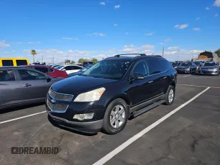 2012 Chevrolet Traverse 1LT with VIN 1GNKRGED1CJ224161, listed as a Copart auction lot 79977584 with 168,113 mi miles and Clean Title. Bid and sale history available at DreamBid. Image 2.