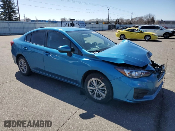2017 Subaru Impreza Premium z VIN 4S3GKAB66H3606347, wystawiony jako Copart lot #49487925 z przebiegiem 104 199 mil mil oraz Nie do naprawy • Non repairable. Historia ofert i sprzedaży dostępna na DreamBid. Obrazek 4.