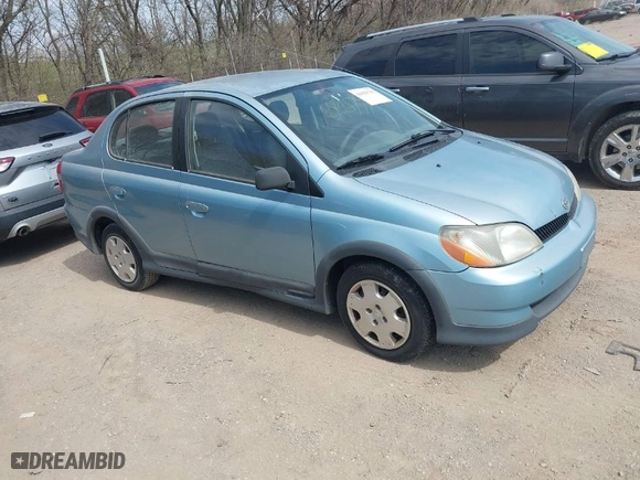 2002 Toyota ECHO with VIN JTDBT123420256593, listed as a IAAI auction lot 41920125 with NaN miles. Bid and sale history available at carsss.com. Image 1.