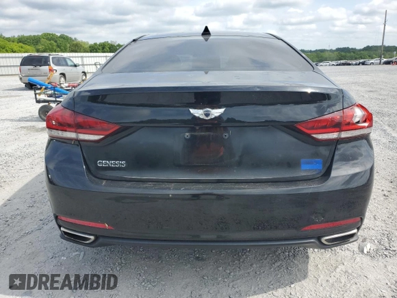 2015 Hyundai Genesis 3.8L with VIN KMHGN4JE0FU065283, listed as a Copart auction lot 52415264 with 120,292 mi miles and Salvage Title. Bid and sale history available at carsss.com. Image 6.