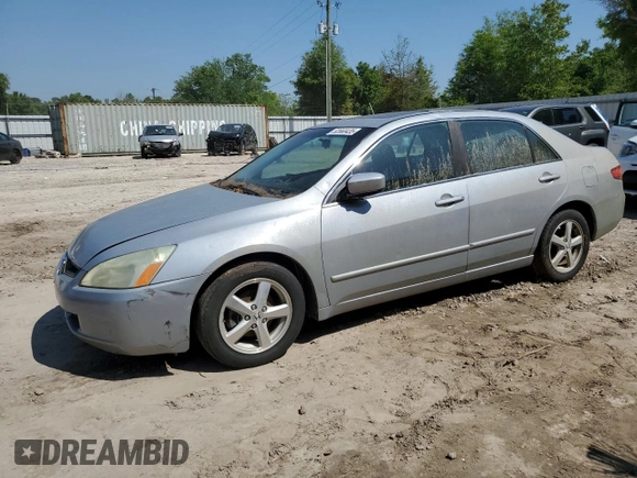 2005 Honda Accord EX-L z VIN 1HGCM56805A058737, wystawiony jako Copart lot #52668435 z przebiegiem 201 232 mil mil oraz Czysty tytuł • Clean title. Historia ofert i sprzedaży dostępna na DreamBid. Obrazek 1.