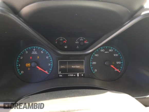 2019 Chevrolet Colorado 2WD Work Truck with VIN 1GCHSBEN8K1209416, listed as a Copart auction lot 68555164 with 117,006 mi miles and Salvage Title. Bid and sale history available at carsss.com. Image 9.