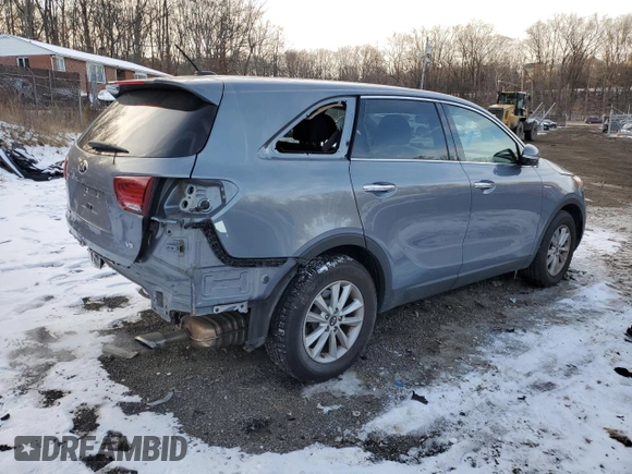 2020 Kia Sorento LX with VIN 5XYPG4A50LG629090, listed as a Copart auction lot 89159105 with 100,089 mi miles and Salvage Title. Bid and sale history available at DreamBid. Image 3.