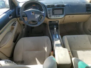 2005 Honda Civic with VIN JHMES96615S012992, listed as a Copart auction lot 50015585 with Not Provided miles and Clean Title. Bid and sale history available at DreamBid. Image 8.
