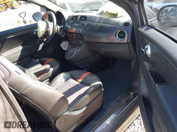 2015 FIAT 500e with VIN 3C3CFFGEXFT652883, listed as a IAAI auction lot 41895022 with 70,641 mi miles. Bid and sale history available at carsss.com. Image 5.
