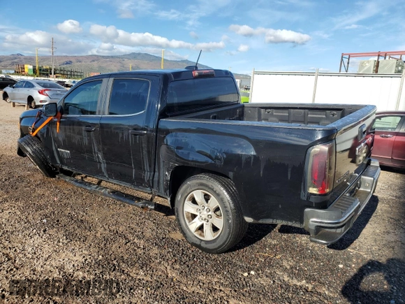 2016 GMC Canyon 2WD SLE with VIN 1GTG5CE35G1256661, listed as a Copart auction lot 82244644 with 104,496 mi miles and Clean Title. Bid and sale history available at carsss.com. Image 2.