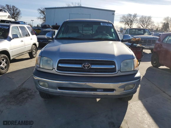 2001 Toyota Tundra SR5 with VIN 5TBRN34141S202716, listed as a Copart auction lot 86973674 with 213,593 mi miles and Clean Title. Bid and sale history available at carsss.com. Image 5.