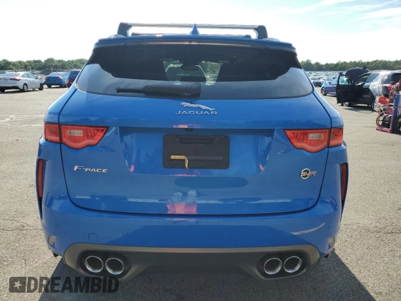 2019 Jaguar F-Pace SVR с VIN SADCZ2EE9KA615117, выставлен на аукционе Copart как лот 63616373 с пробегом 23 489 миль миль и . История ставок и продаж доступна на DreamBid. Изображение 6.
