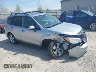 2016 Subaru Forester 2.5i Premium with VIN JF2SJADC0GH544849, listed as a IAAI auction lot 42003031 with 39,703 mi miles. Bid and sale history available at carsss.com. Image 1.