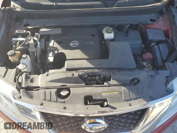 2015 Nissan Pathfinder S с VIN 5N1AR2MM4FC689286, выставлен на аукционе Copart как лот 57658074 с пробегом 90 363 миль миль и Списание • Salvage title. История ставок и продаж доступна на DreamBid. Изображение 12.