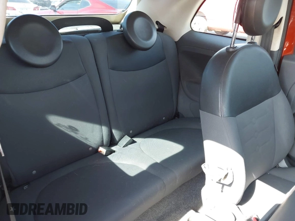 2013 FIAT 500 Pop with VIN 3C3CFFDR2DT698230, listed as a IAAI auction lot 42531400 with 118,400 mi miles and . Bid and sale history available at DreamBid. Image 8.