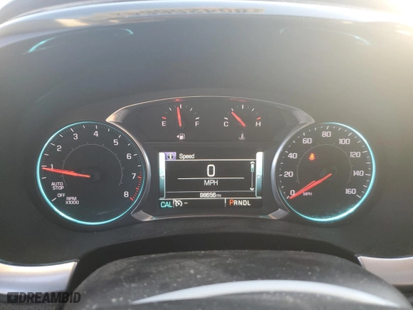 2019 Chevrolet Traverse Premier with VIN 1GNEVKKW9KJ107654, listed as a Copart auction lot 86425664 with 98,656 mi miles and Salvage Title. Bid and sale history available at carsss.com. Image 9.