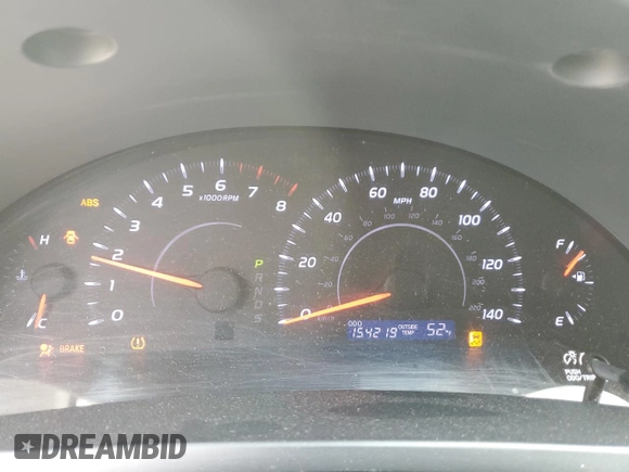2010 Toyota Camry with VIN JTNBF3EKXA3002174, listed as a Copart auction lot 51612935 with 154,219 mi miles and Salvage Title. Bid and sale history available at DreamBid. Image 9.