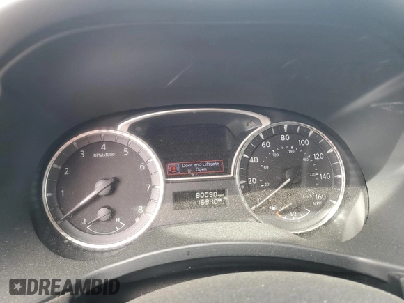 2020 Infiniti QX60 Signature Edition with VIN 5N1DL0MM8LC527577, listed as a Copart auction lot 53830435 with 80,090 mi miles and Salvage title. Bid and sale history available at DreamBid. Image 9.