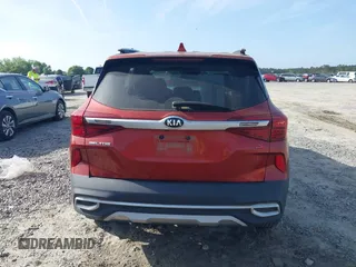 2021 Kia Seltos S with VIN KNDEU2AA3M7229895, listed as a IAAI auction lot 41944059 with 57,000 mi miles and . Bid and sale history available at DreamBid. Image 16.