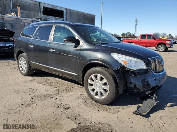 2013 Buick Enclave Premium with VIN 5GAKRDKD8DJ245619, listed as a Copart auction lot 45407055 with 157,201 mi miles and Salvage Title. Bid and sale history available at carsss.com. Image 4.