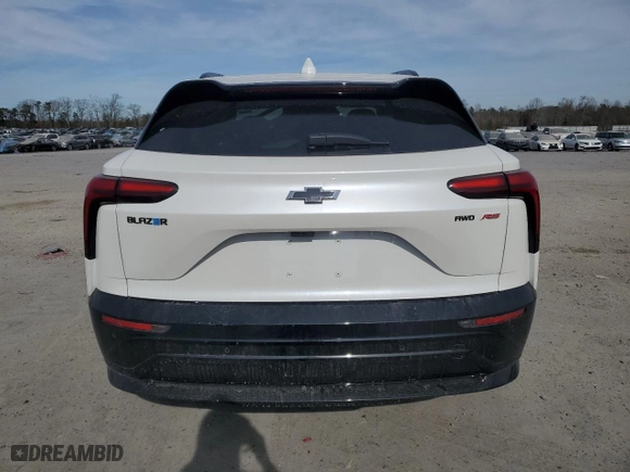 2024 Chevrolet Blazer EV eAWD RS with VIN 3GNKDCRJ6RS185694, listed as a Copart auction lot 43264315 with NaN miles and Salvage Title. Bid and sale history available at carsss.com. Image 6.