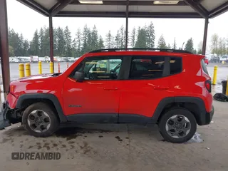 2018 Jeep Renegade Sport with VIN ZACCJBAB2JPH73148, listed as a IAAI auction lot 41991959 with 102,491 mi miles and . Bid and sale history available at DreamBid. Image 14.