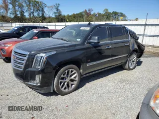 2019 Cadillac Escalade ESV Platinum z VIN 1GYS4KKJ0KR103961, wystawiony jako Copart lot #75540904 z przebiegiem 103 975 mil mil oraz Szkoda całkowita • Salvage title. Historia ofert i sprzedaży dostępna na DreamBid. Obrazek 1.