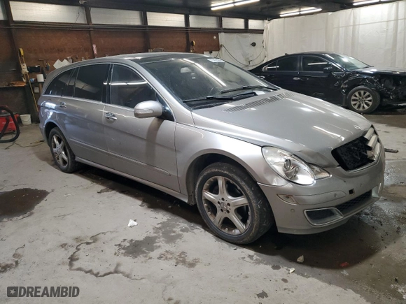 2007 Mercedes-Benz R-Class 3.5L with VIN 4JGCB65E67A056426, listed as a Copart auction lot 77419504 with 169,520 mi miles and Salvage Title. Bid and sale history available at carsss.com. Image 4.