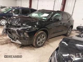2023 Chevrolet Blazer LT with VIN 3GNKBHR4XPS219288, listed as a IAAI auction lot 41659994 with 13,198 mi miles and . Bid and sale history available at DreamBid. Image 2.