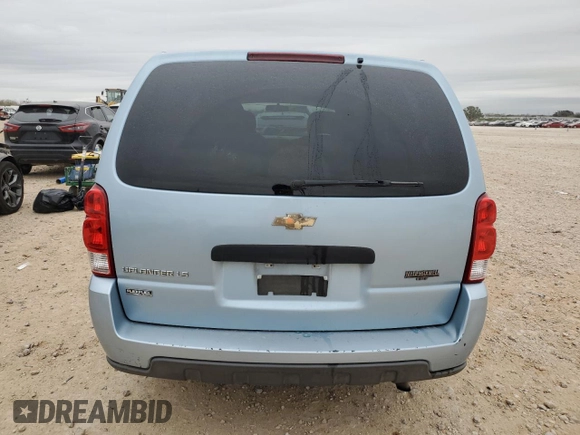 2007 Chevrolet Uplander LS Fleet with VIN 1GNDV23W07D140462, listed as a Copart auction lot 84762064 with 196,299 mi miles and Salvage Title. Bid and sale history available at carsss.com. Image 6.