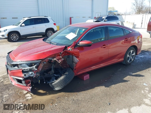 2020 Honda Civic LX с VIN 19XFC2F62LE001669, выставлен на аукционе IAAI как лот 41935062 с пробегом 68 285 миль миль и . История ставок и продаж доступна на DreamBid. Изображение 18.