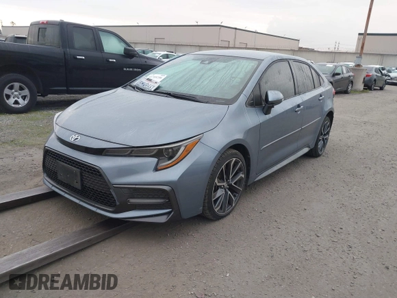 2020 Toyota Corolla SE with VIN JTDS4RCE9LJ019928, listed as a IAAI auction lot 41705356 with 33,456 mi miles and . Bid and sale history available at DreamBid. Image 2.