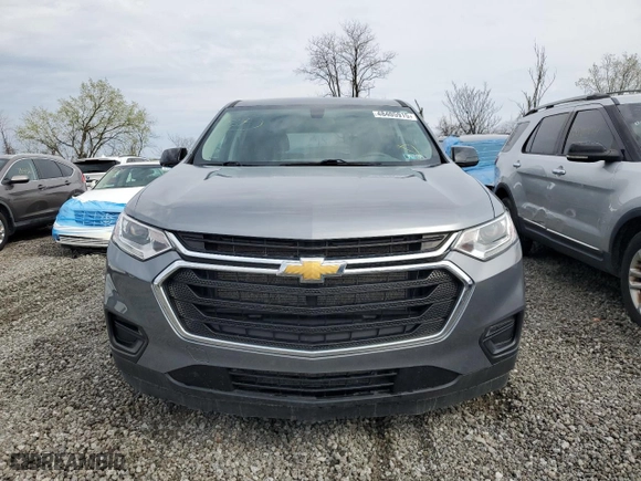 2020 Chevrolet Traverse LS with VIN 1GNEVFKW8LJ306848, listed as a Copart auction lot 48405915 with 60,574 mi miles and Salvage Title. Bid and sale history available at carsss.com. Image 5.