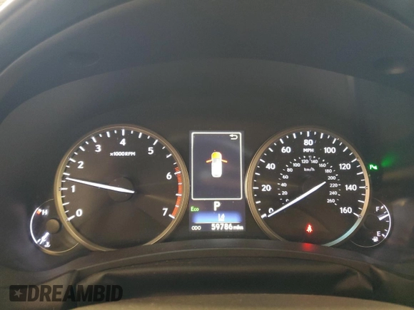 2019 Lexus NX 300 with VIN JTJBARBZ6K2199341, listed as a Copart auction lot 53050495 with 59,786 mi miles and Salvage title. Bid and sale history available at DreamBid. Image 9.