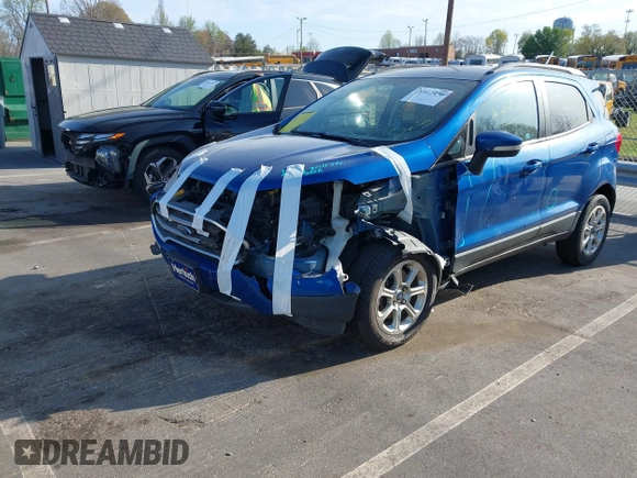 2018 Ford EcoSport SE with VIN MAJ3P1TEXJC240099, listed as a IAAI auction lot 41912970 with 92,940 mi miles. Bid and sale history available at carsss.com. Image 18.