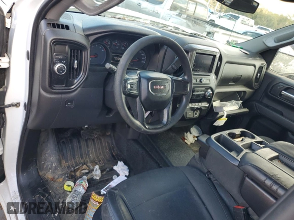 2020 GMC Sierra 1500 with VIN 3GTP8AEH8LG164124, listed as a Copart auction lot 88131195 with 133,596 mi miles and Salvage Title. Bid and sale history available at DreamBid. Image 8.