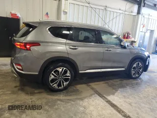 2019 Hyundai Santa Fe Ultimate with VIN 5NMS53AA0KH124114, listed as a Copart auction lot 42090225 with 106,477 mi miles and Clean Title. Bid and sale history available at carsss.com. Image 3.