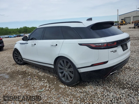 2019 Land Rover Range Rover Velar with VIN SALYM2EV7KA202220, listed as a Copart auction lot 53994715 with 85,482 mi miles and Clean Title. Bid and sale history available at DreamBid. Image 2.