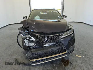 2022 Lexus RX with VIN 2T2YGMDA5NC087783, listed as a Copart auction lot 71532024 with 27,628 mi miles and Salvage Title. Bid and sale history available at carsss.com. Image 5.