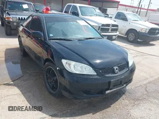 2005 Honda Civic Cpe VP with VIN 1HGEM22155L036690, listed as a IAAI auction lot 41726450 with 175,025 mi miles. Bid and sale history available at carsss.com. Image 1.
