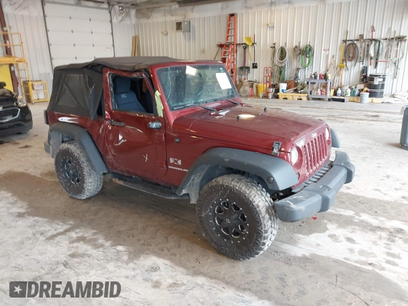 2009 Jeep Wrangler X with VIN 1J4FA24169L756377, listed as a IAAI auction lot 42718401 with 161,565 mi miles and . Bid and sale history available at DreamBid. Image 1.