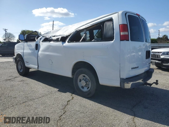 2006 Chevrolet Express Passenger z VIN 1GAHG35U161185182, wystawiony jako Copart lot #51639815 z przebiegiem 88 380 mil mil oraz Szkoda całkowita • Salvage title. Historia ofert i sprzedaży dostępna na DreamBid. Obrazek 2.