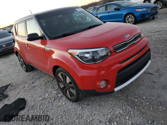 2017 Kia Soul + with VIN KNDJP3A52H7438517, listed as a Copart auction lot 83393044 with 72,486 mi miles and Salvage Title. Bid and sale history available at carsss.com. Image 4.