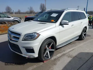 2014 Mercedes-Benz GL-Class GL 550 with VIN 4JGDF7DE6EA349028, listed as a IAAI auction lot 41729392 with 154,116 mi miles. Bid and sale history available at carsss.com. Image 18.