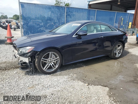 2019 Mercedes-Benz E 450 with VIN WDD1J6HB8KF077201, listed as a Copart auction lot 55440255 with Not Provided miles and Salvage Title. Bid and sale history available at DreamBid. Image 1.